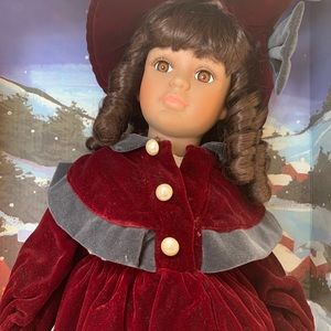 “Kamala Doll” Genuine Porcelain Doll